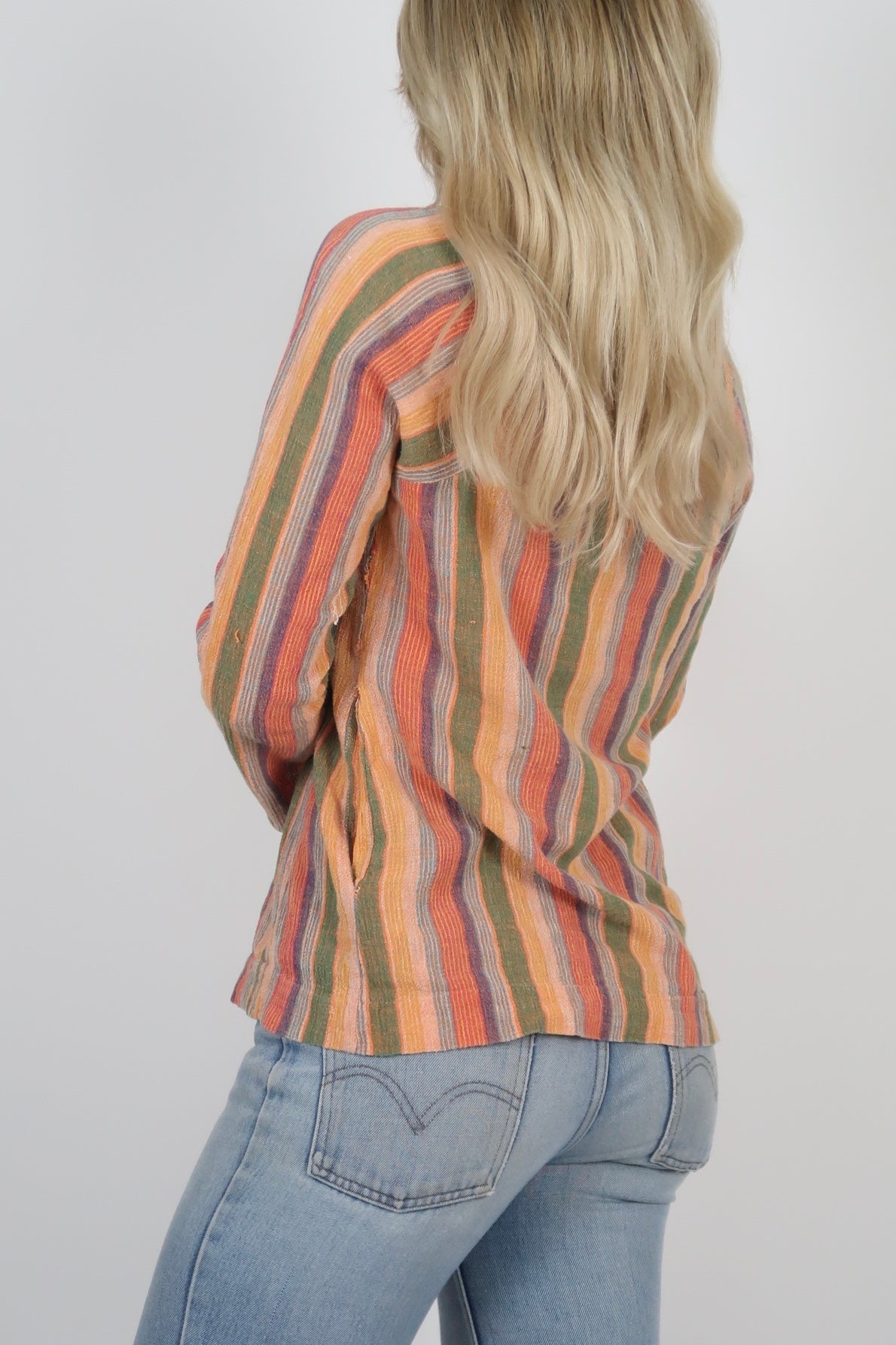 1970s cheesecloth top