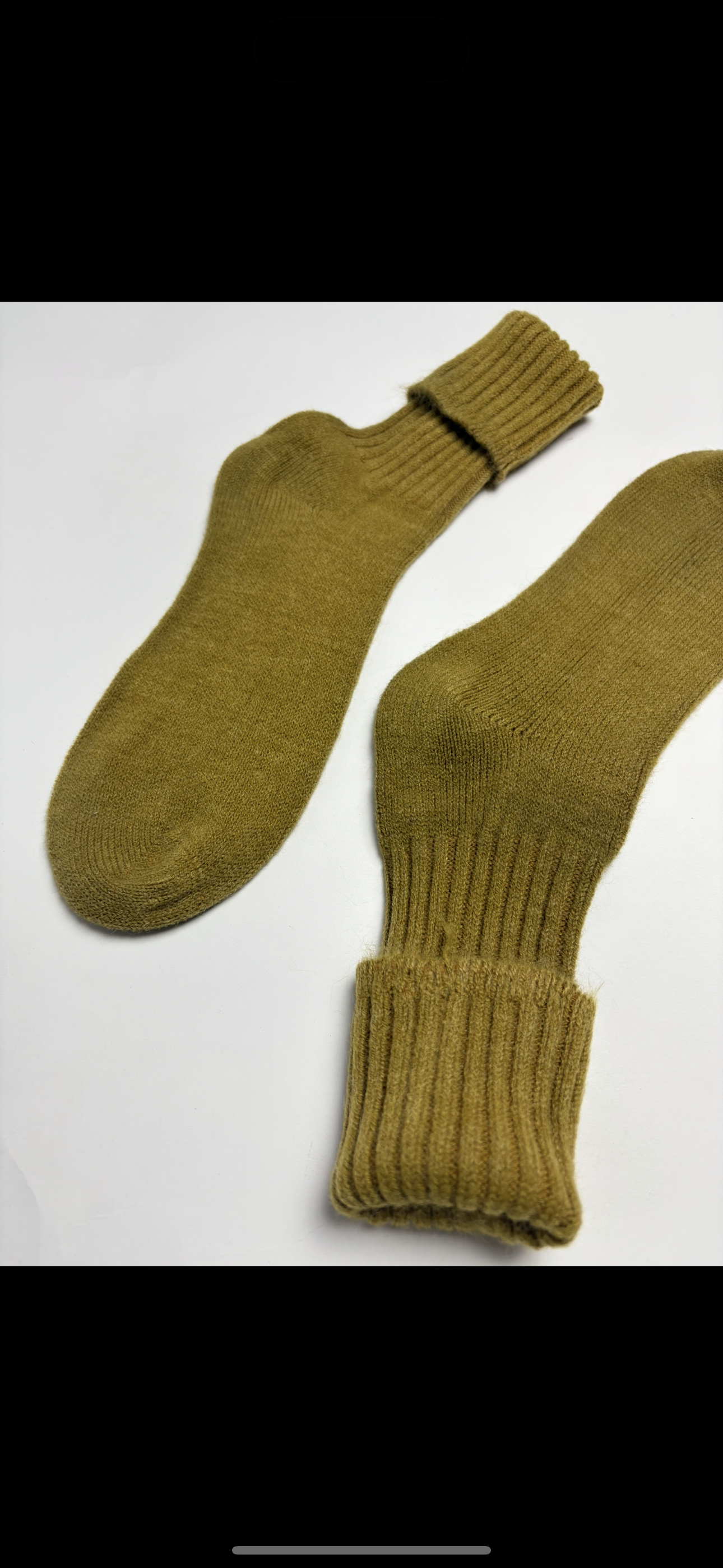 60s mustard socks