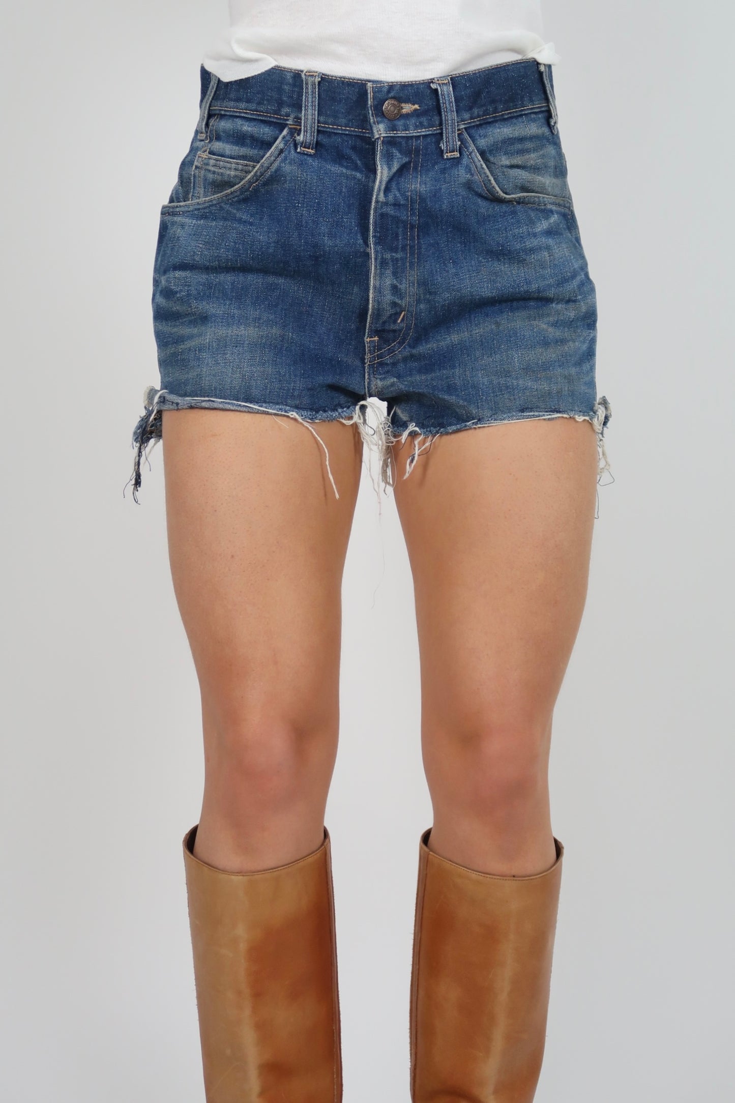 Pre 70s Big E Levi’s denim cut offs