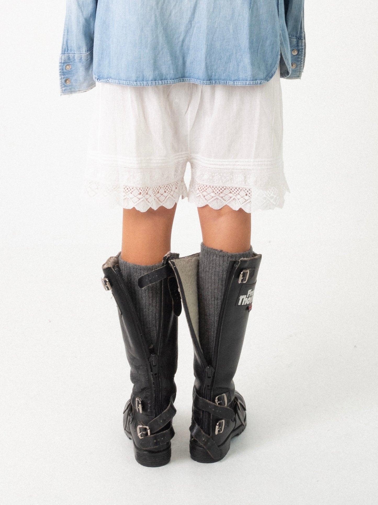 COTTON BLOOMER SHORTS