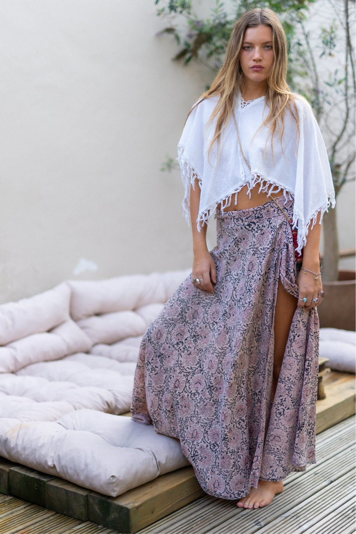 AYESHA DAVAR MAXI SKIRT