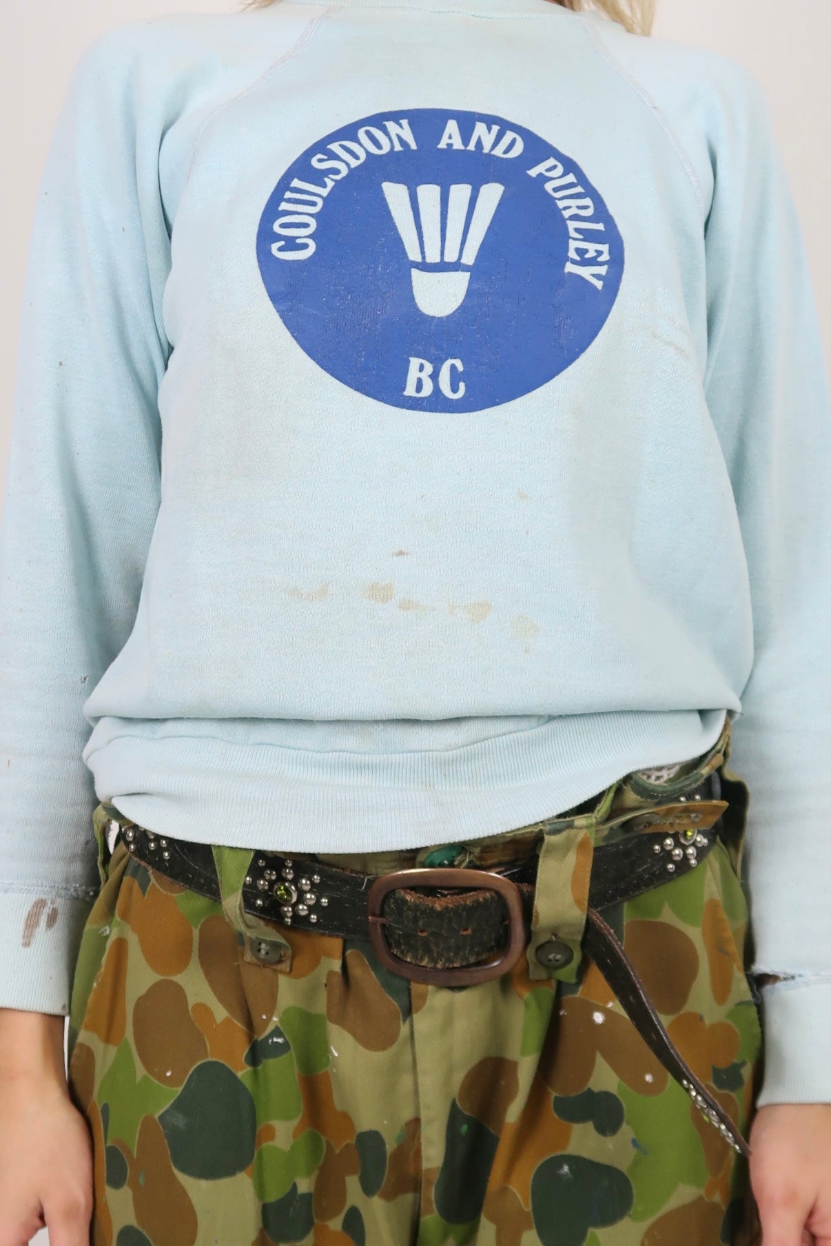 Thrashed sweatshirt