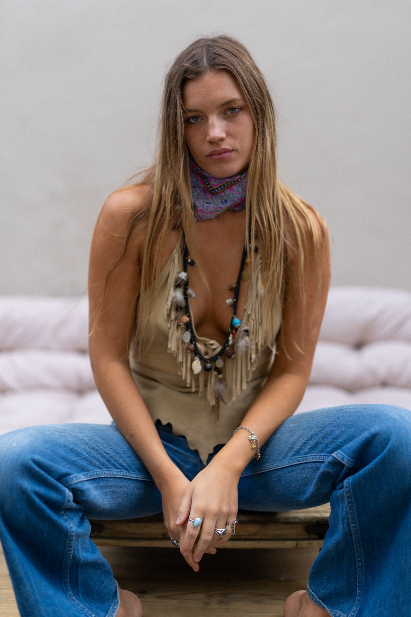 INDIAN SILK SCARF