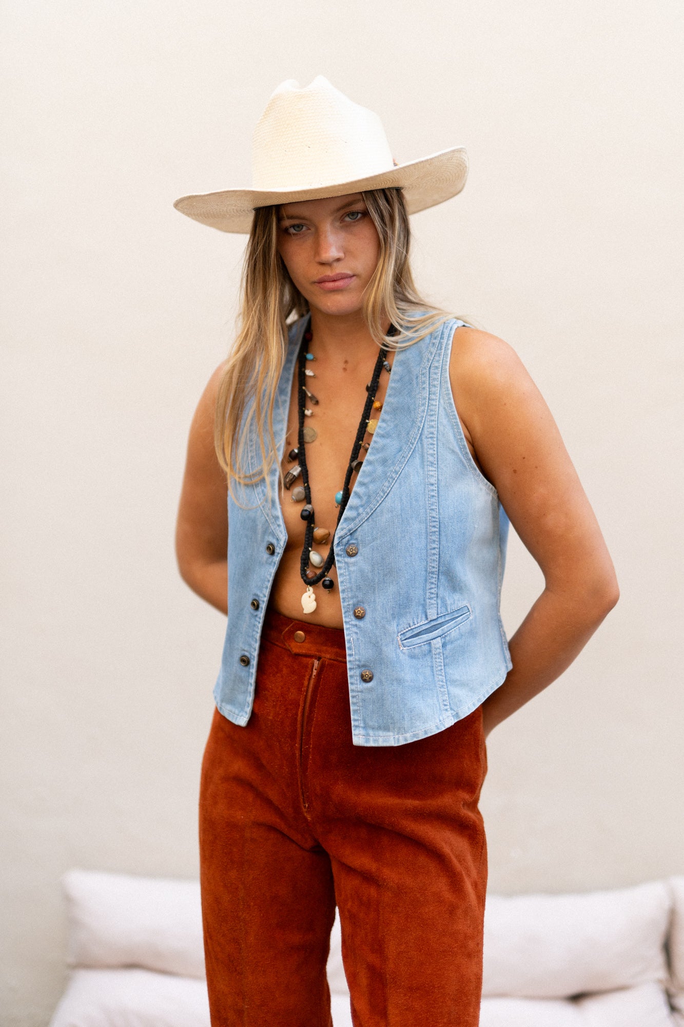 MARSHALL LESTER DENIM VEST