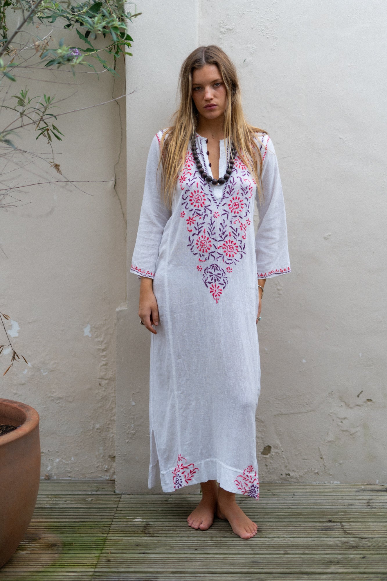 LATE 60S CHEESECLOTH DRESS