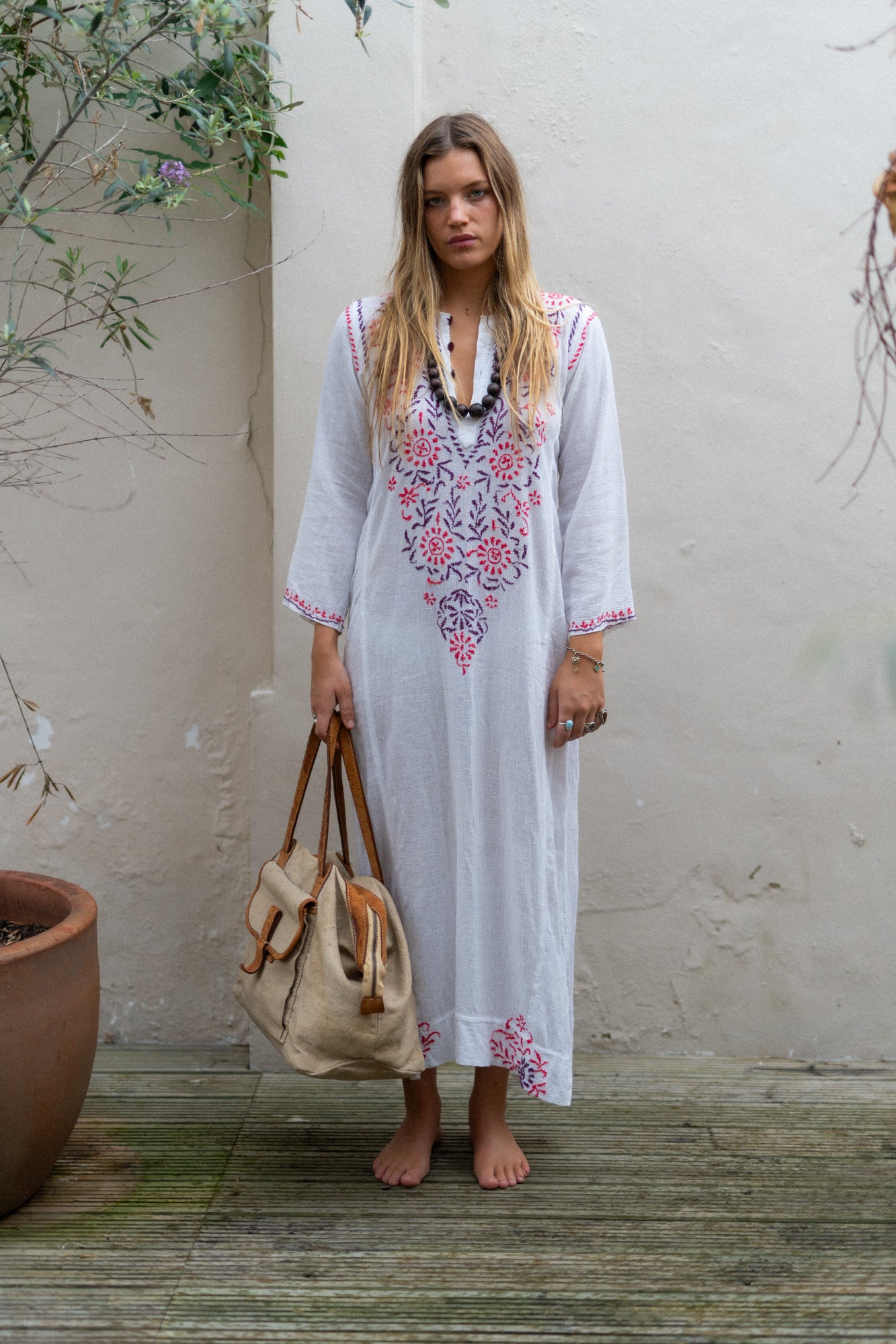 LATE 60S CHEESECLOTH DRESS