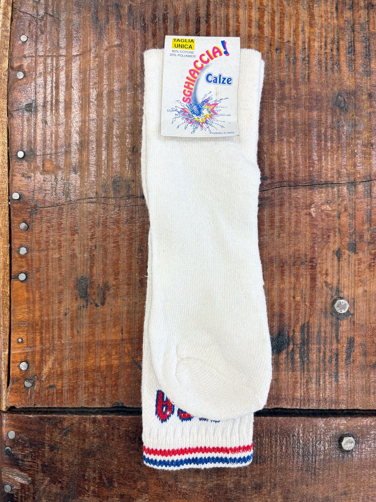 80s sports long socks