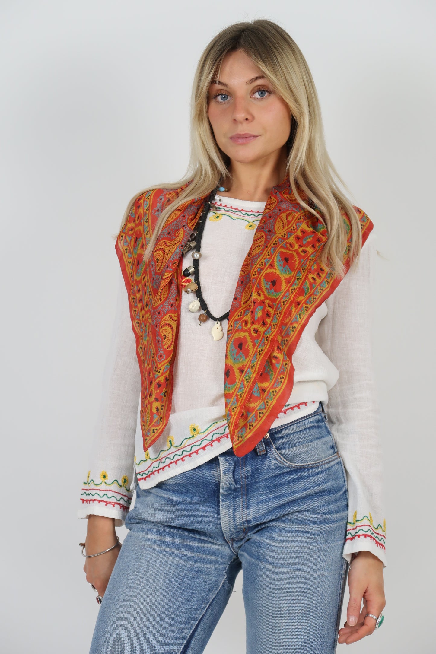 1970s silk scarf