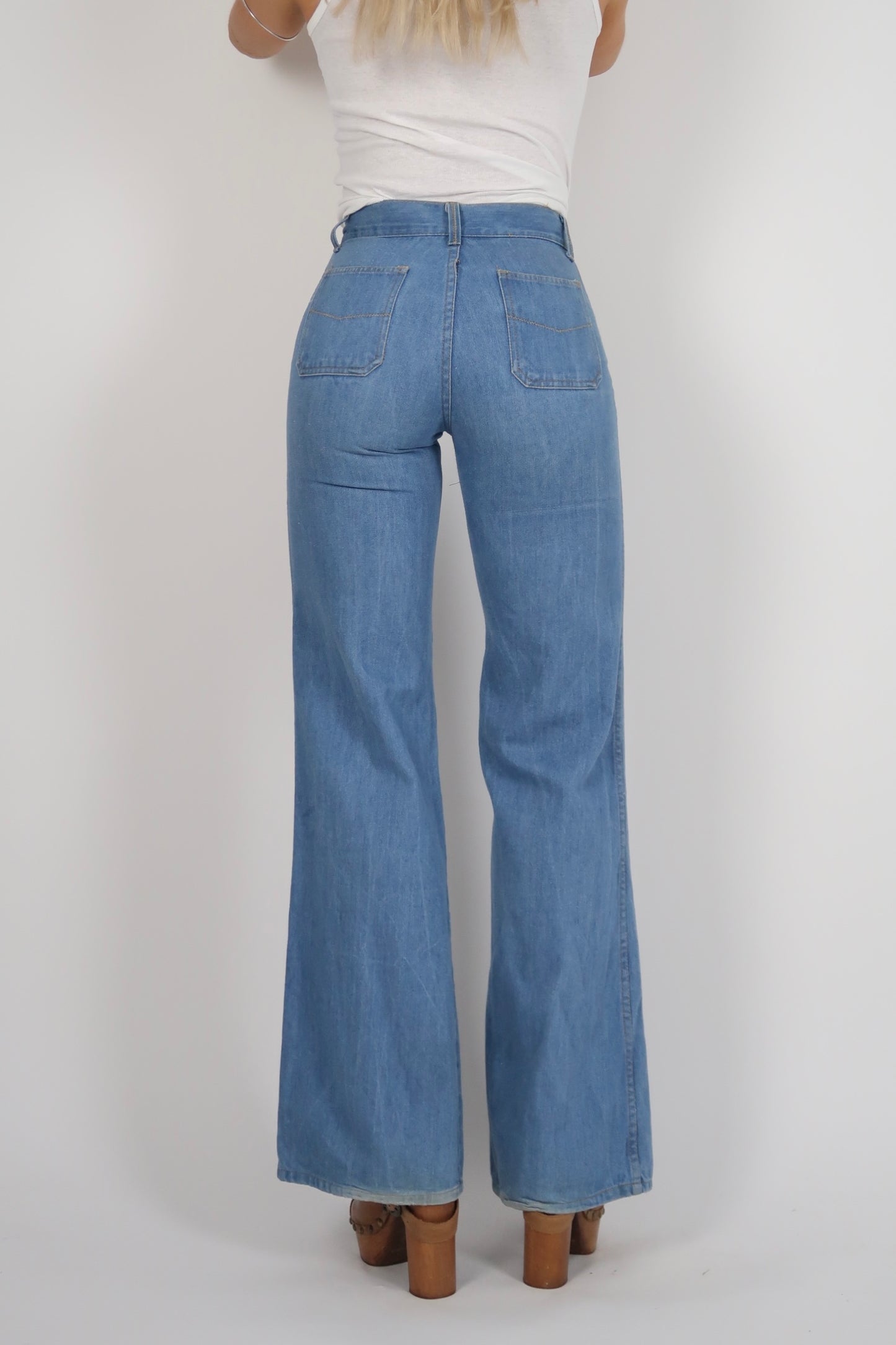 1970s front pocket jeans
