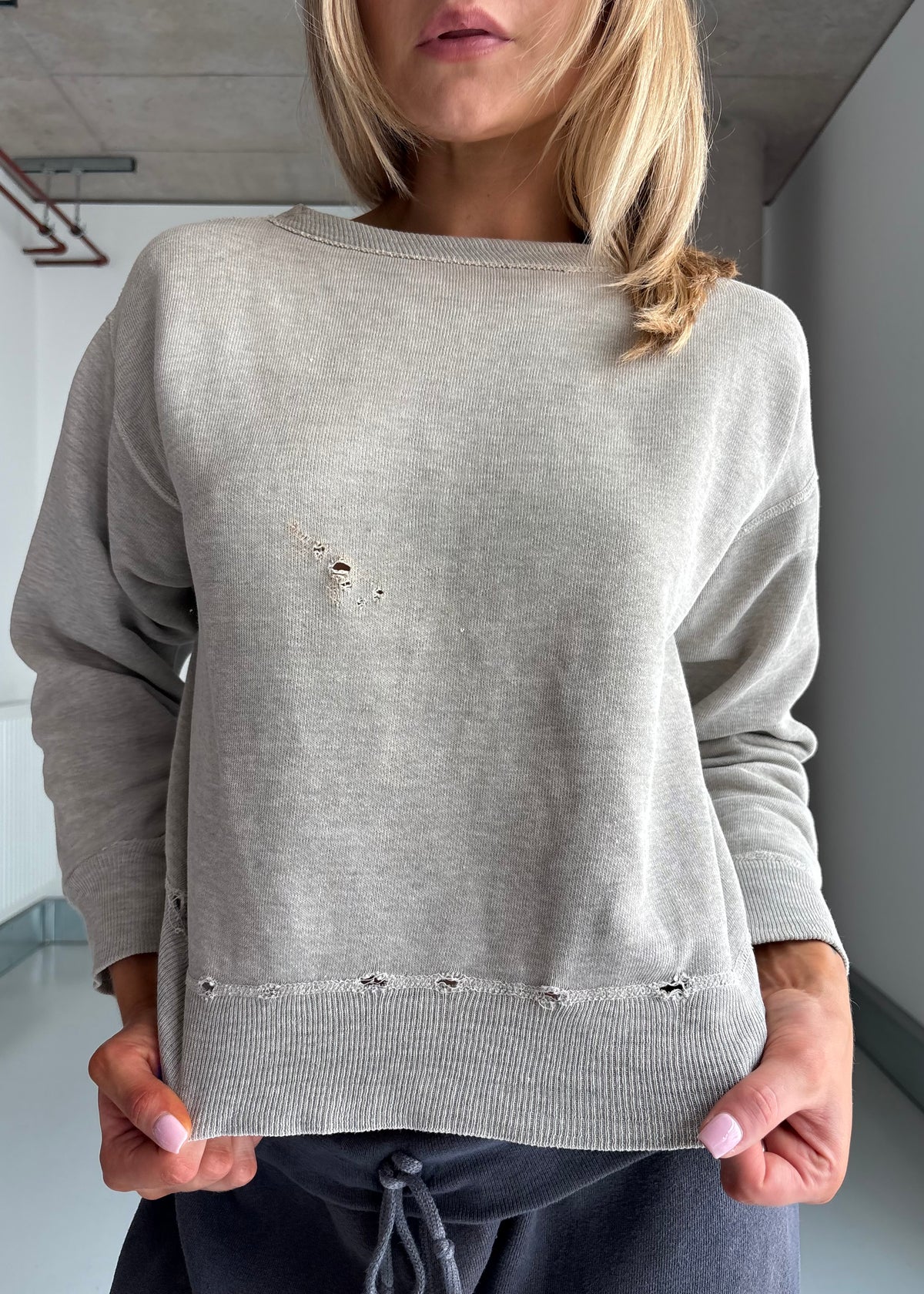 1950s GREY SWEATSHIRT