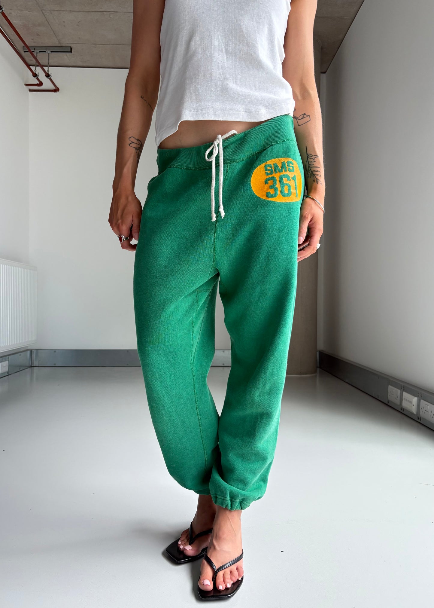 1960S GREEN SWEATPANTS