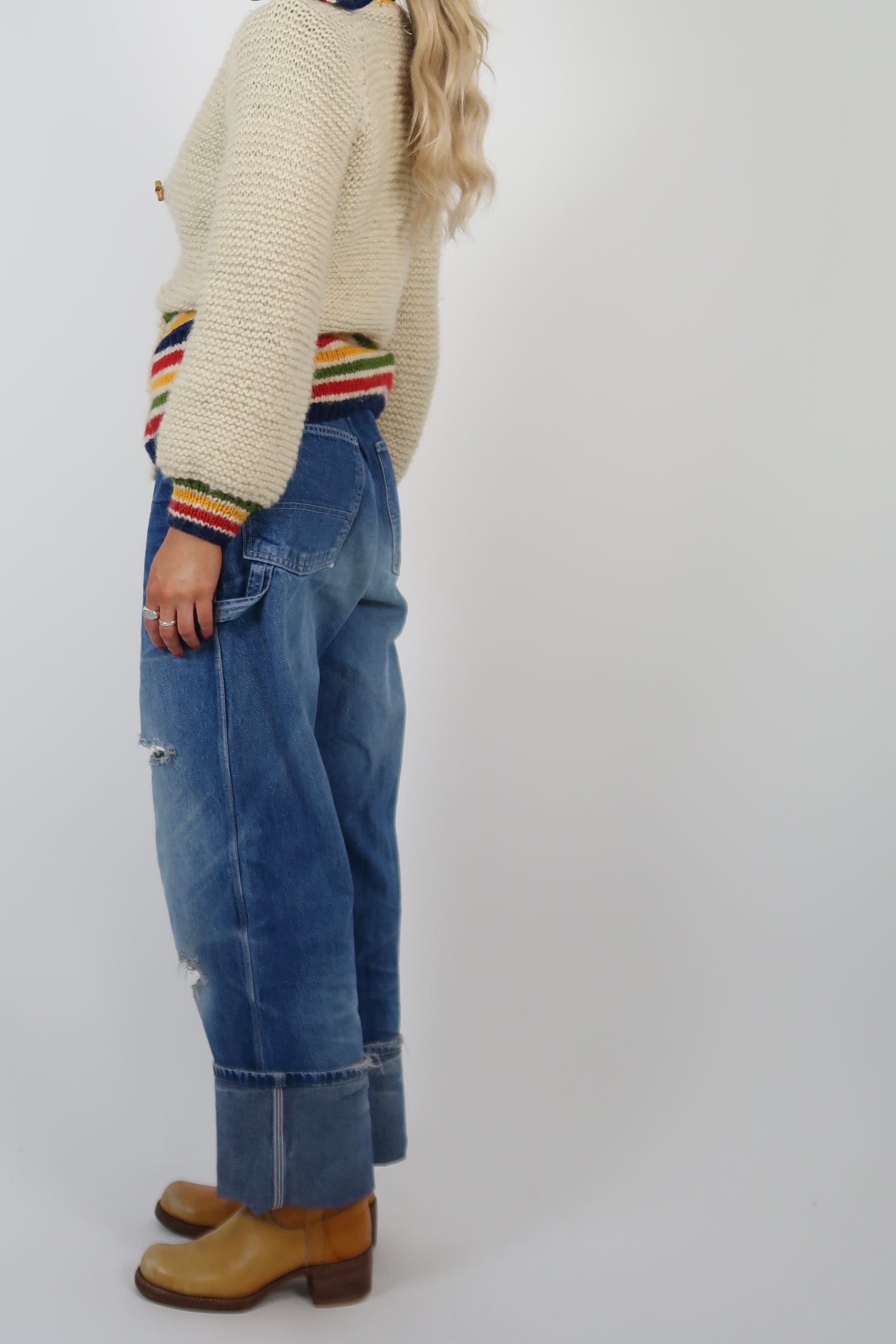 1970S/80s worn in Oshkosh jeans