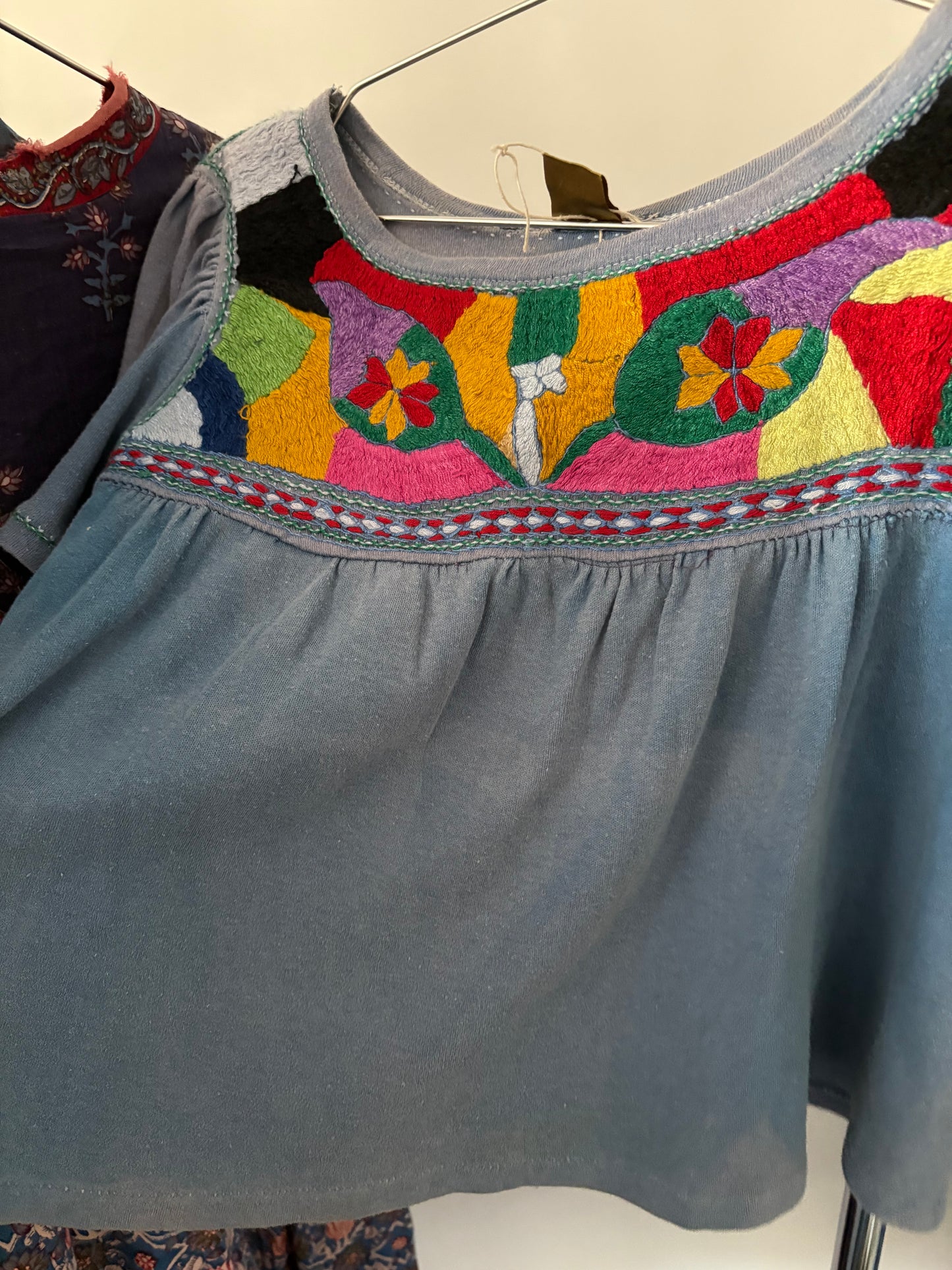 Early Biba hippie cotton tshirt