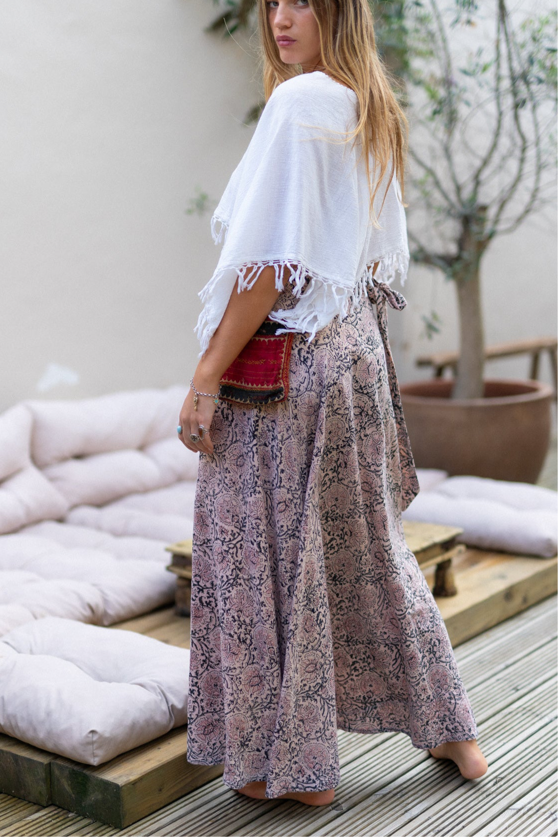 AYESHA DAVAR MAXI SKIRT
