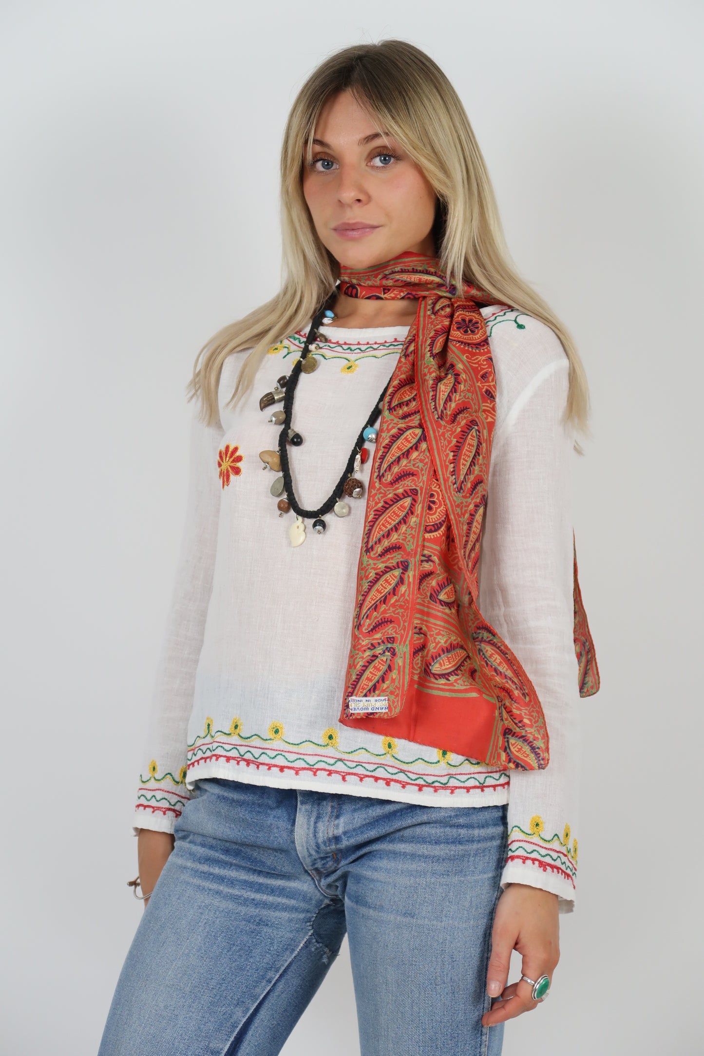 1970s silk scarf