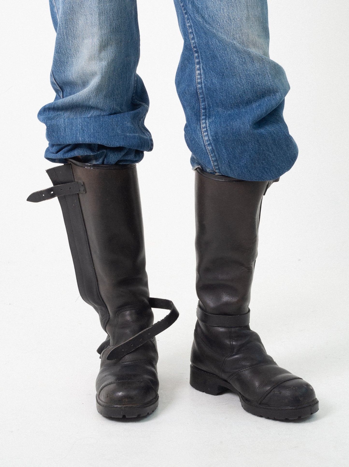 1980S LEWIS LEATHERS BOOTS