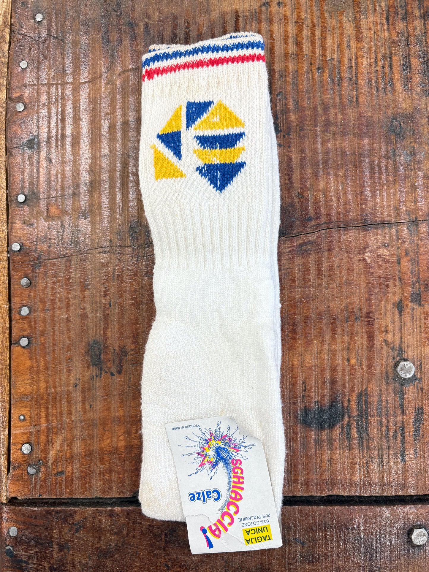 80s sports long socks