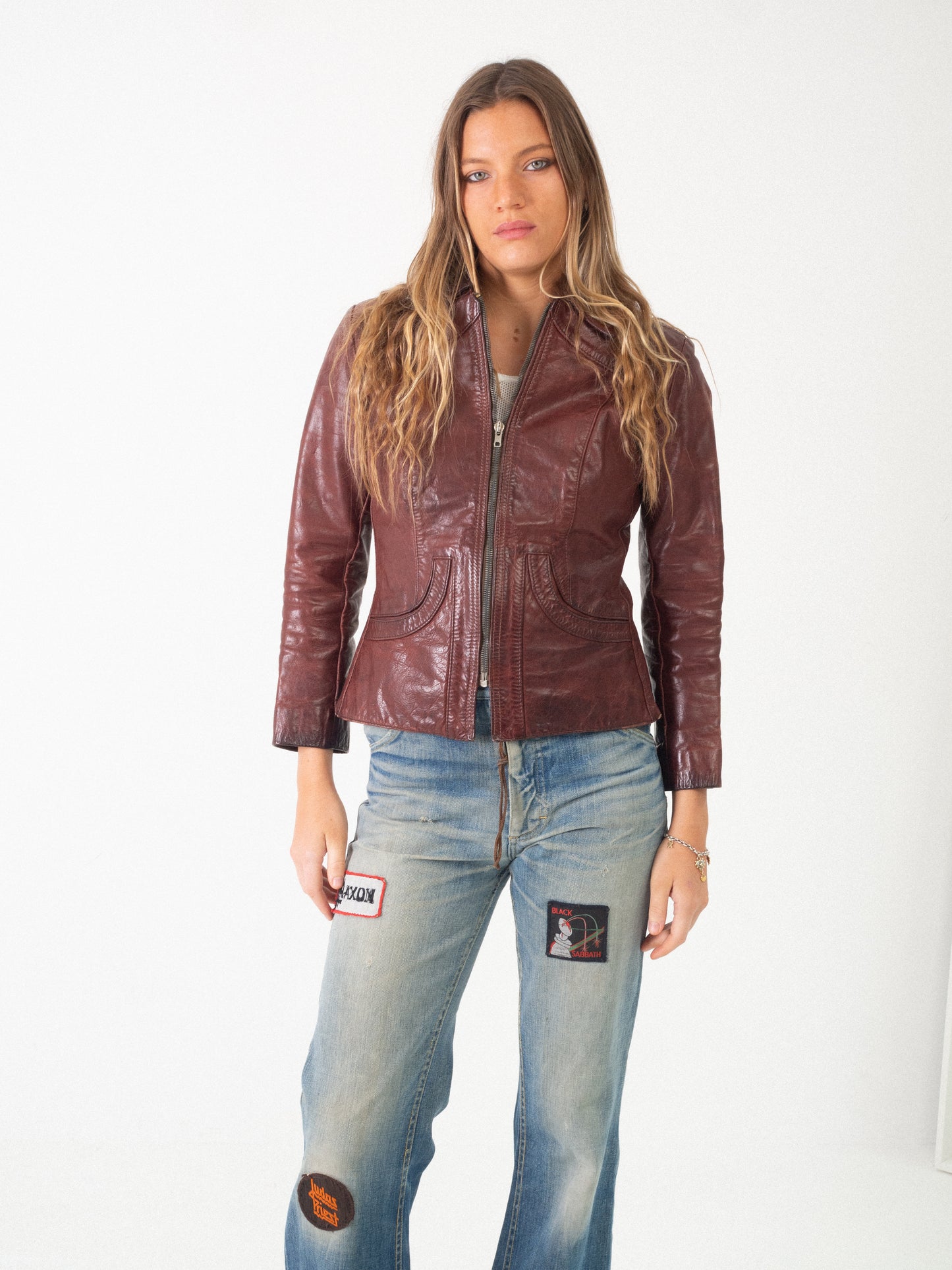 70S AMERICAN LEATHER JACKET