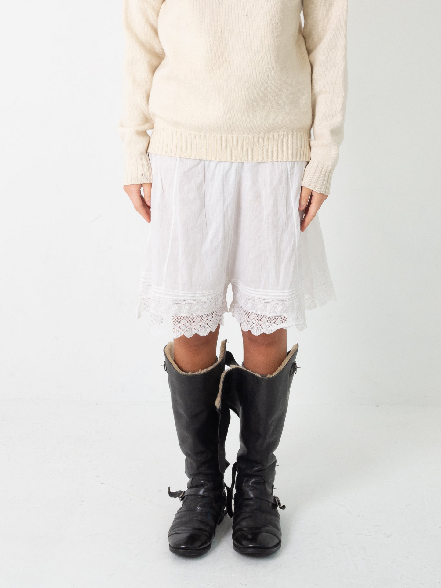 COTTON BLOOMER SHORTS