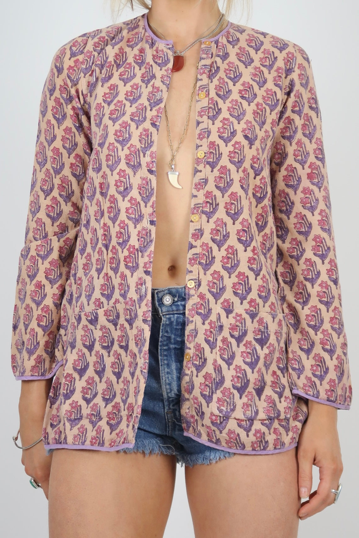 1970s Anohki cotton shirt