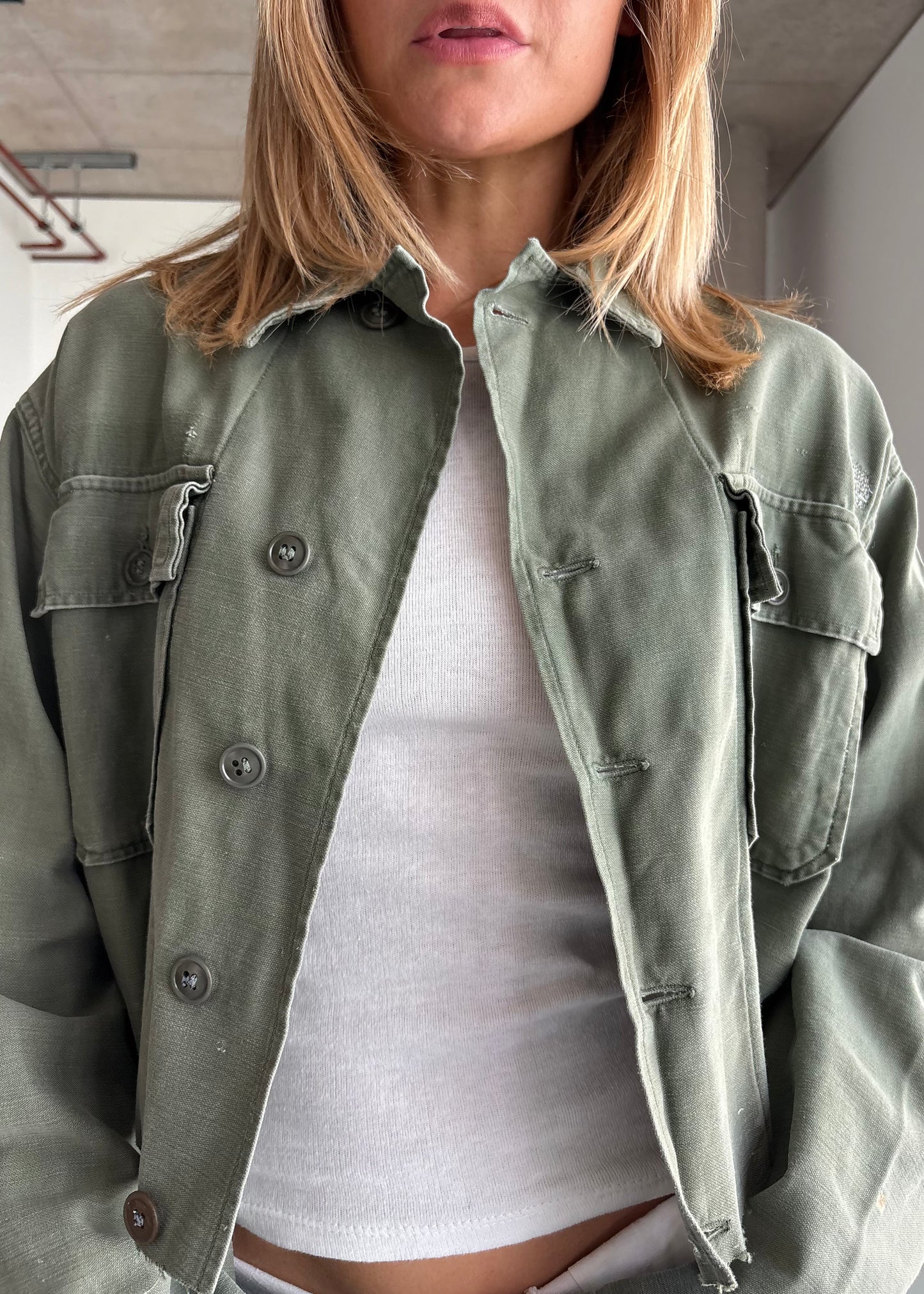 60S CROPPED US ARMY JACKET