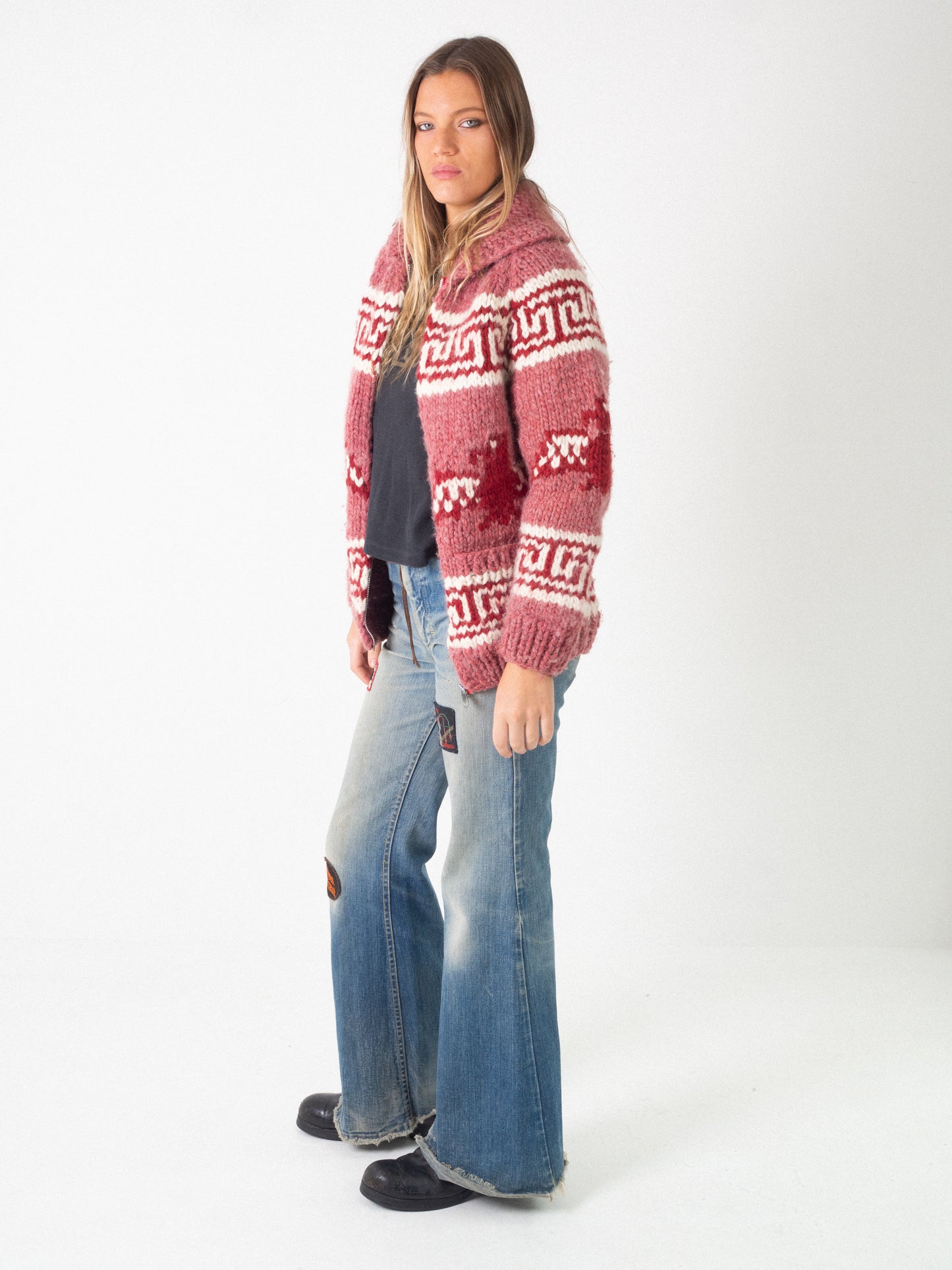 70S COWICHAN KNIT