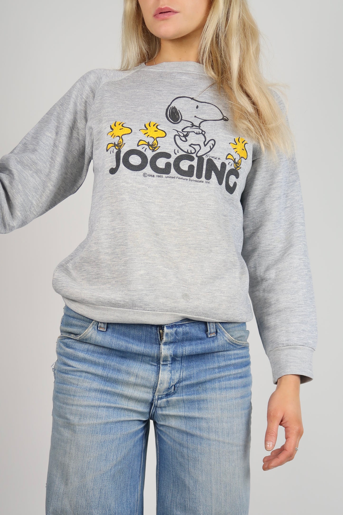 1980s Snoopy jogging sweatshirt