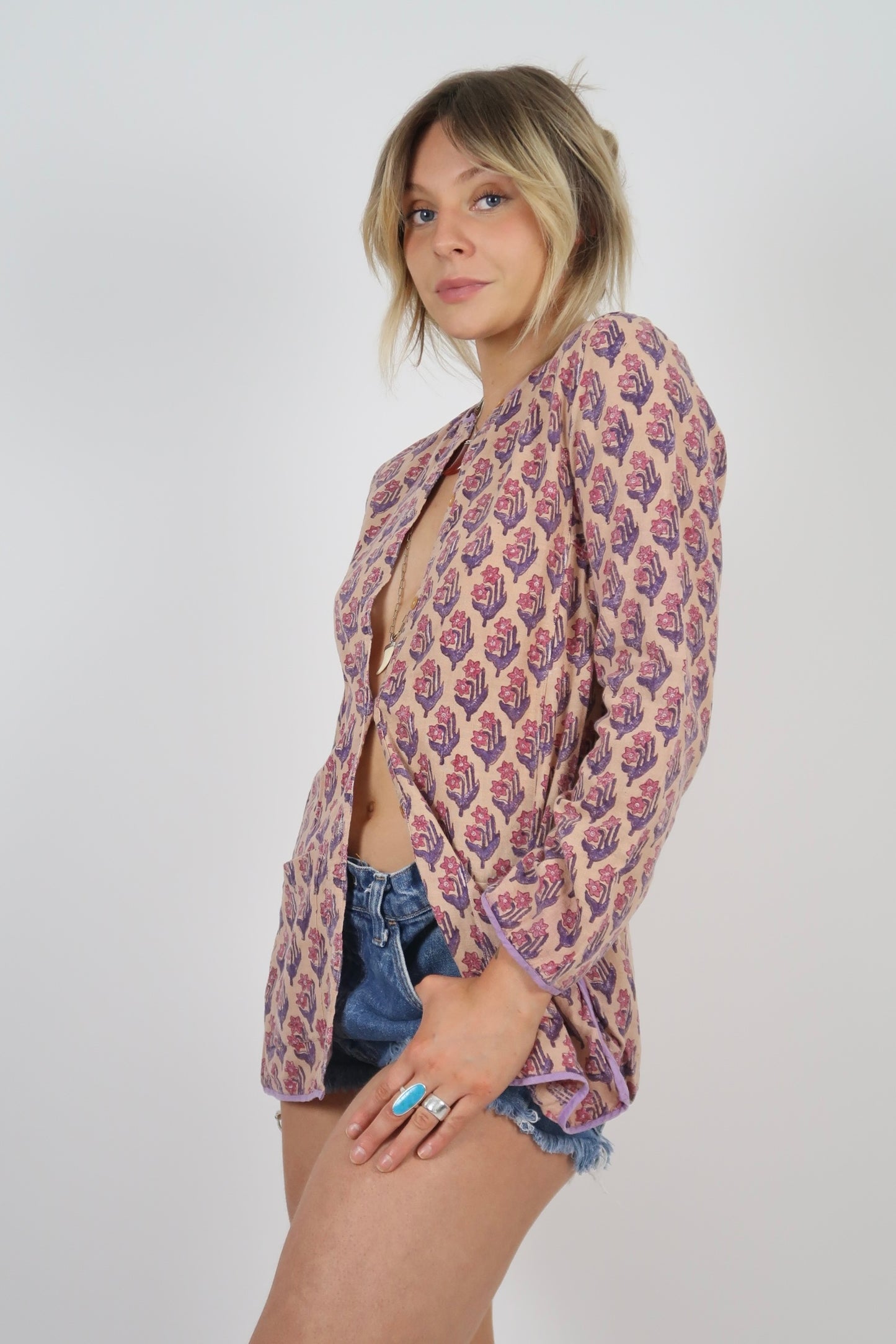 1970s Anohki cotton shirt