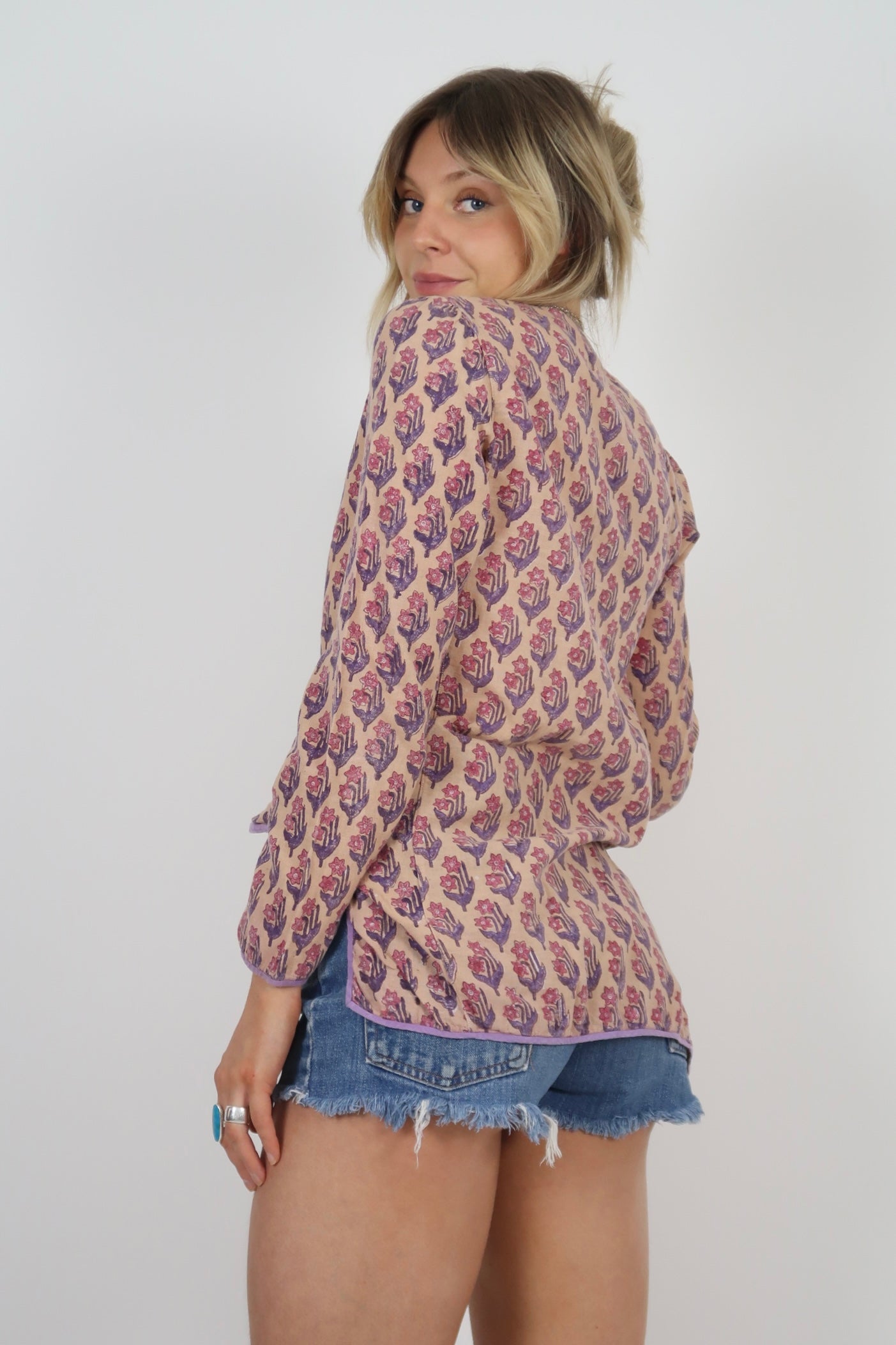 1970s Anohki cotton shirt