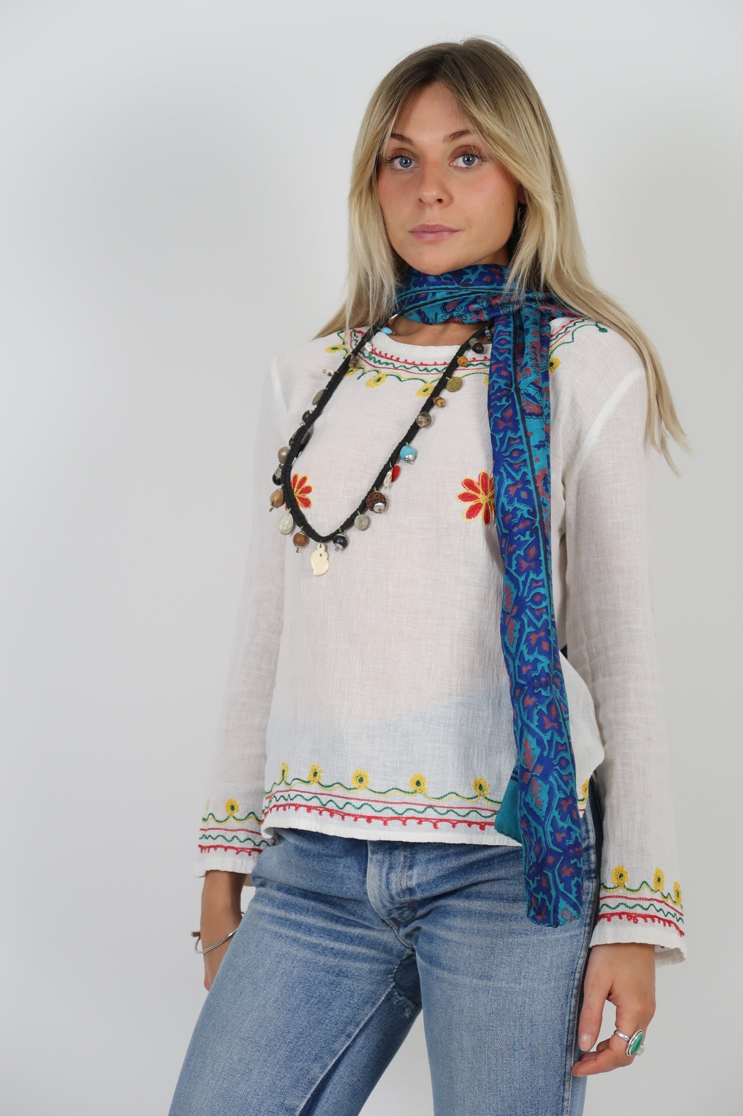 1970s silk scarf