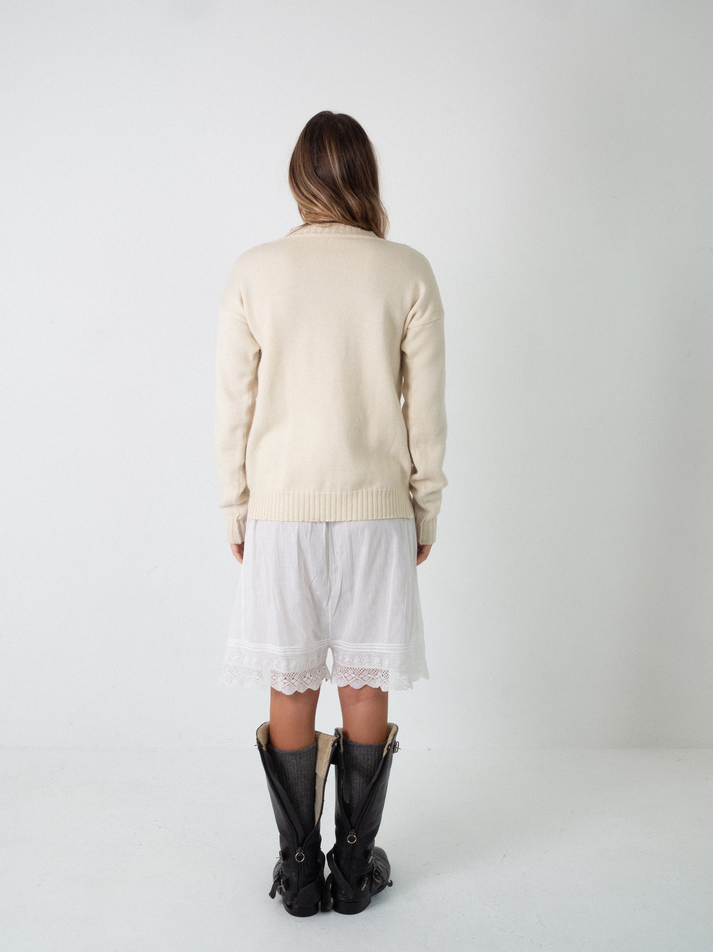 1960s WOOL ANCHOR KNIT