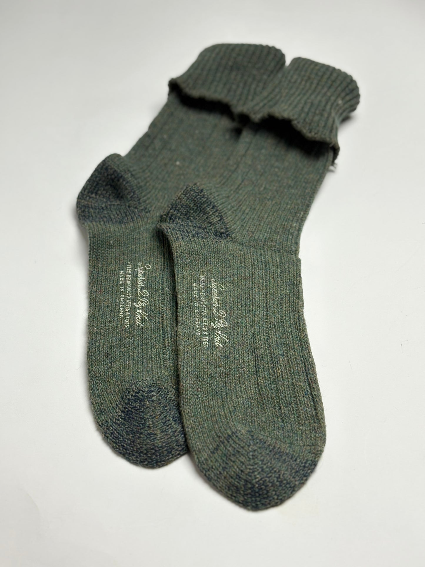 1950s chunky wool socks