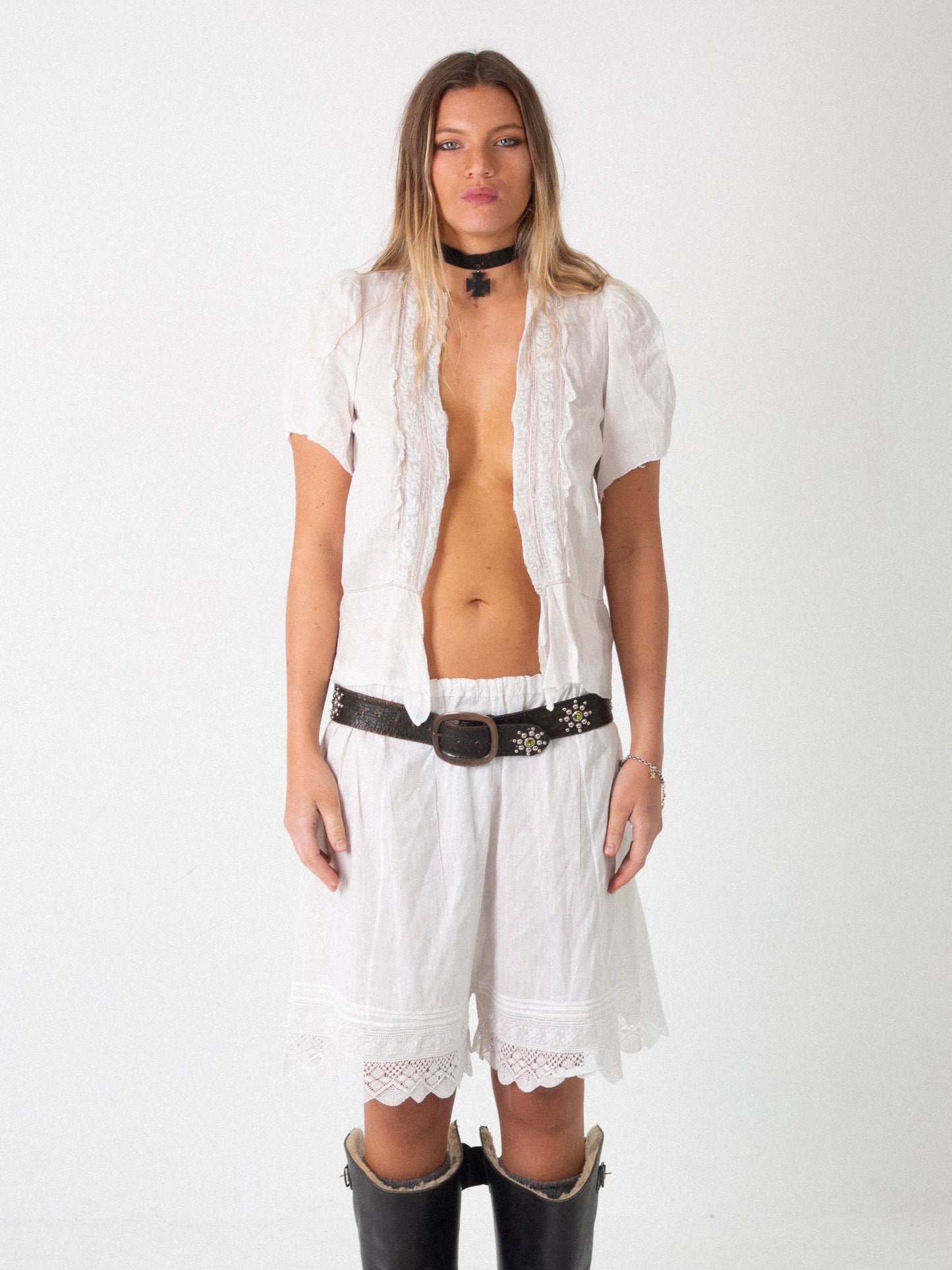 ANTIQUE COTTON TOP WHITE