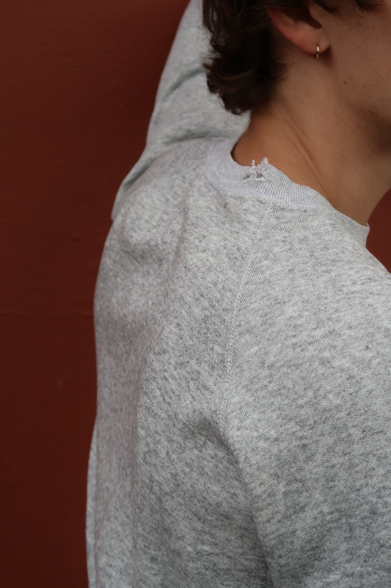 1970s grey sweat