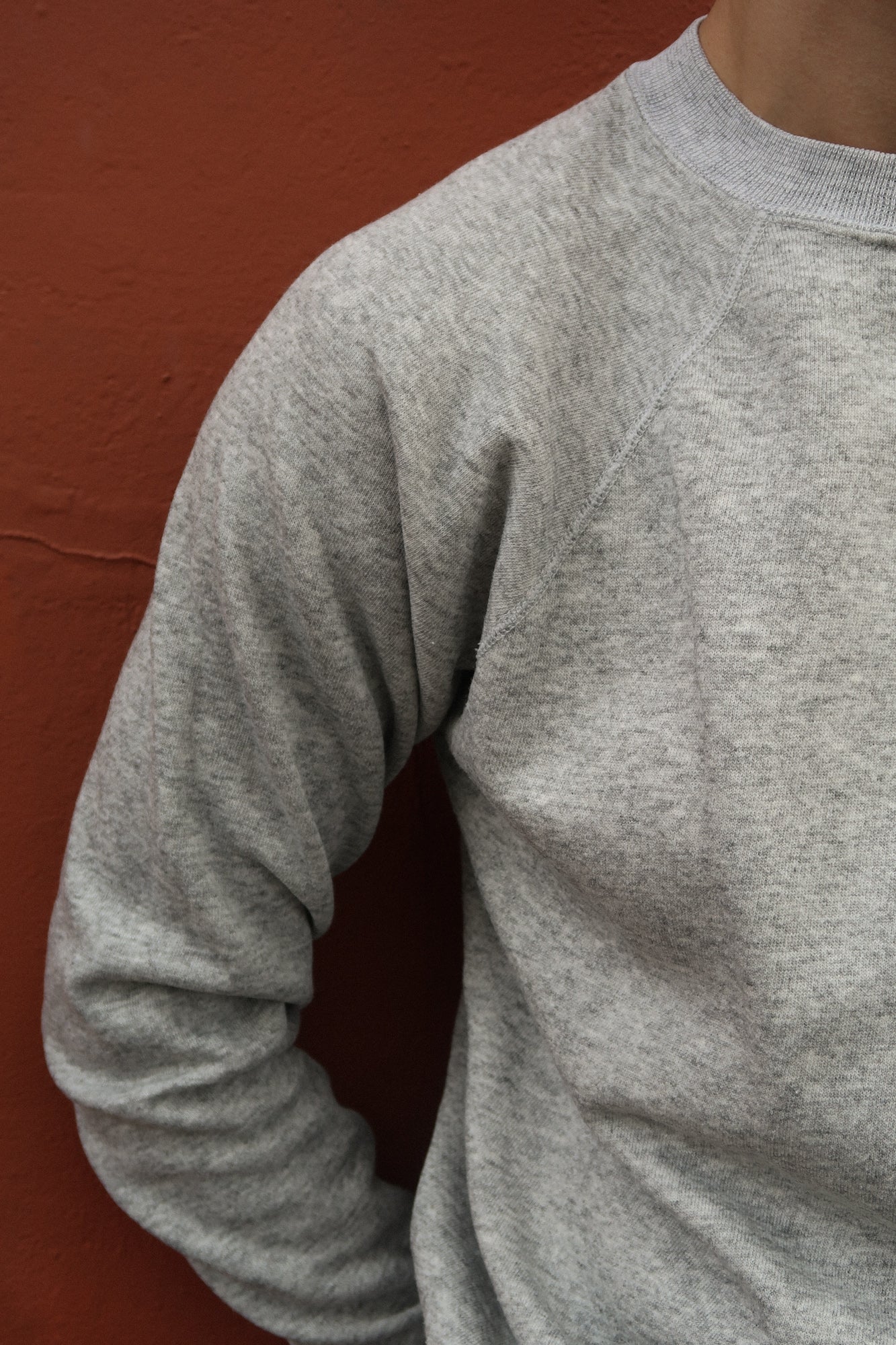 1970s grey sweat