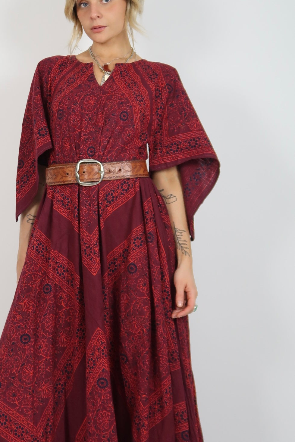 1970s Ayesha Davar maxi dress