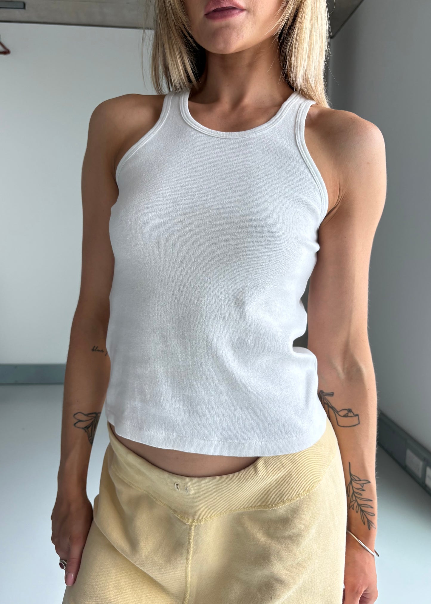50s cotton vest