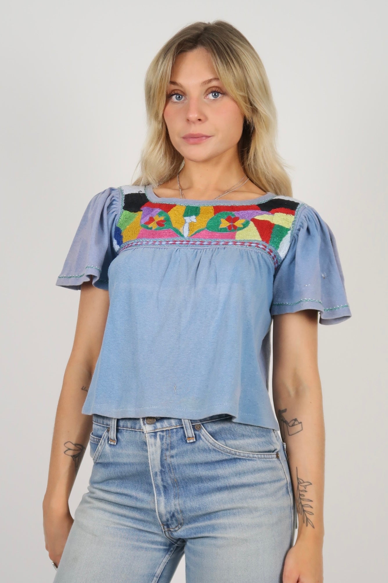Early Biba hippie cotton tshirt
