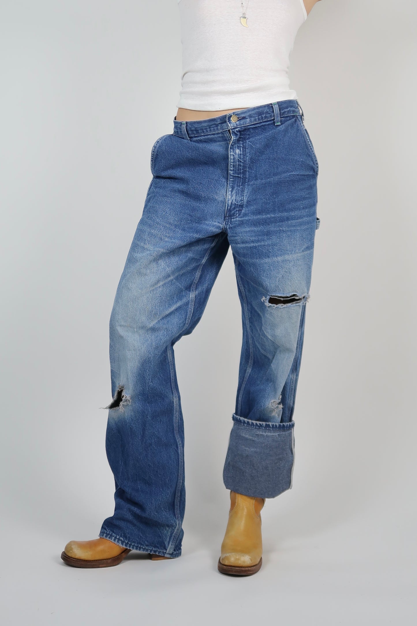 1970S/80s worn in Oshkosh jeans
