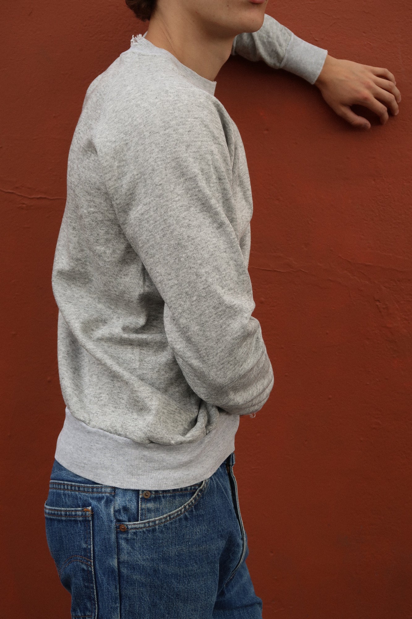 1970s grey sweat