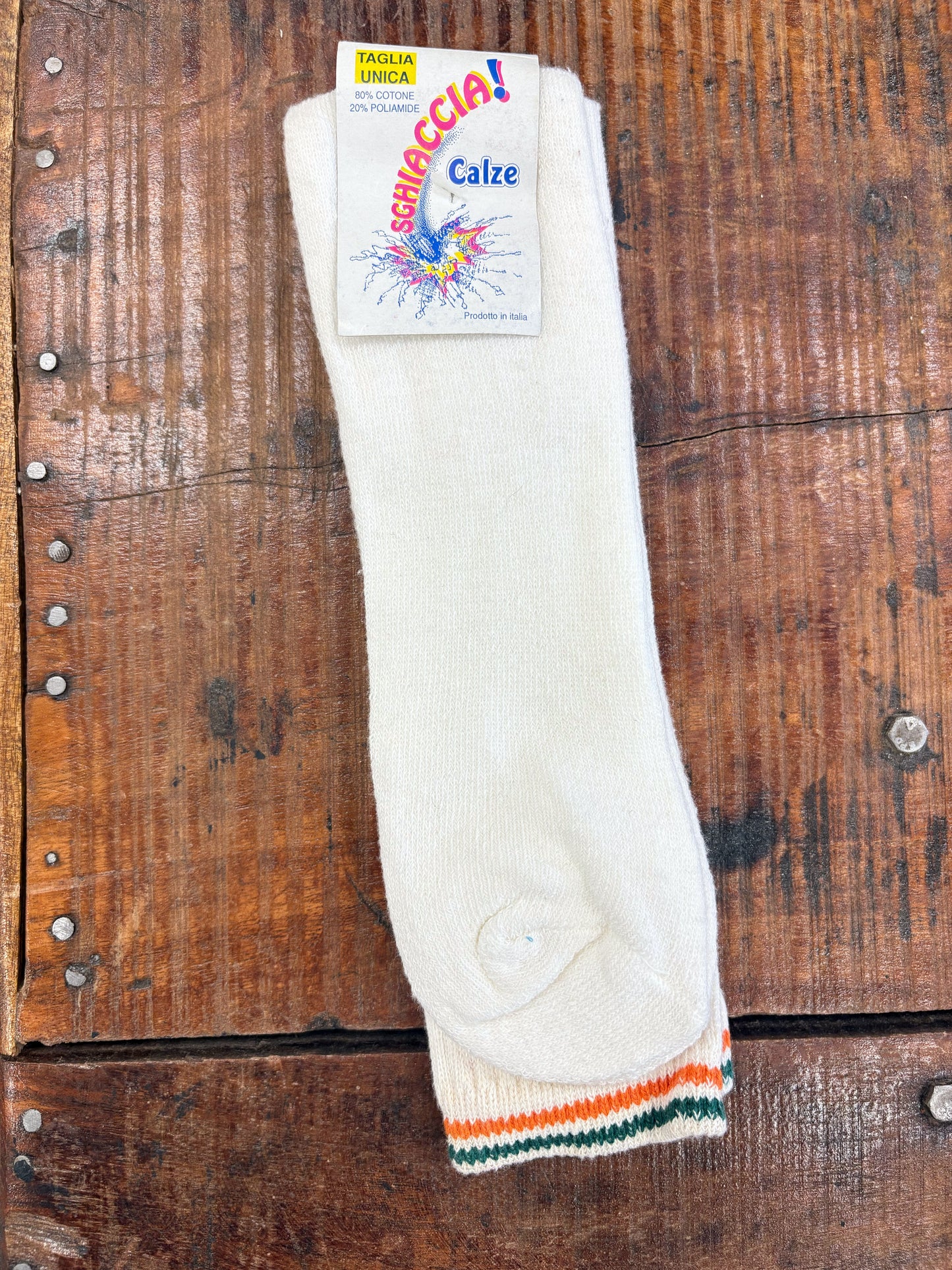 80s sports long socks