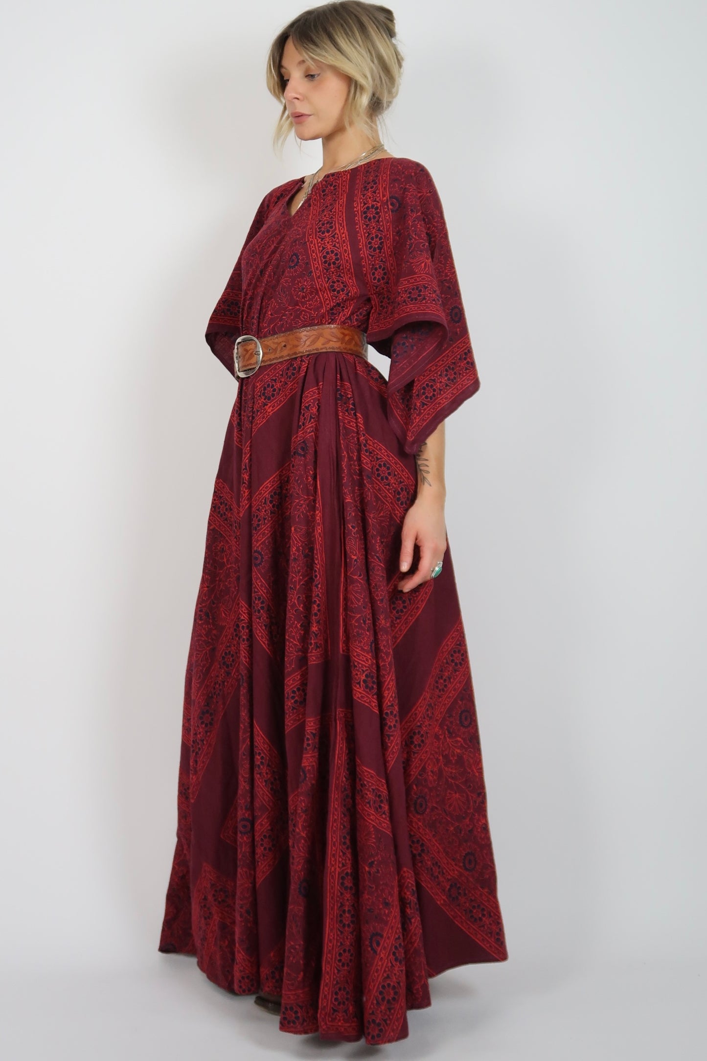 1970s Ayesha Davar maxi dress