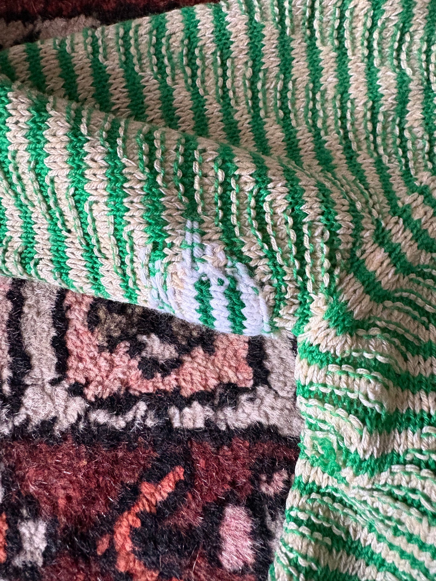 50s Green cardigan
