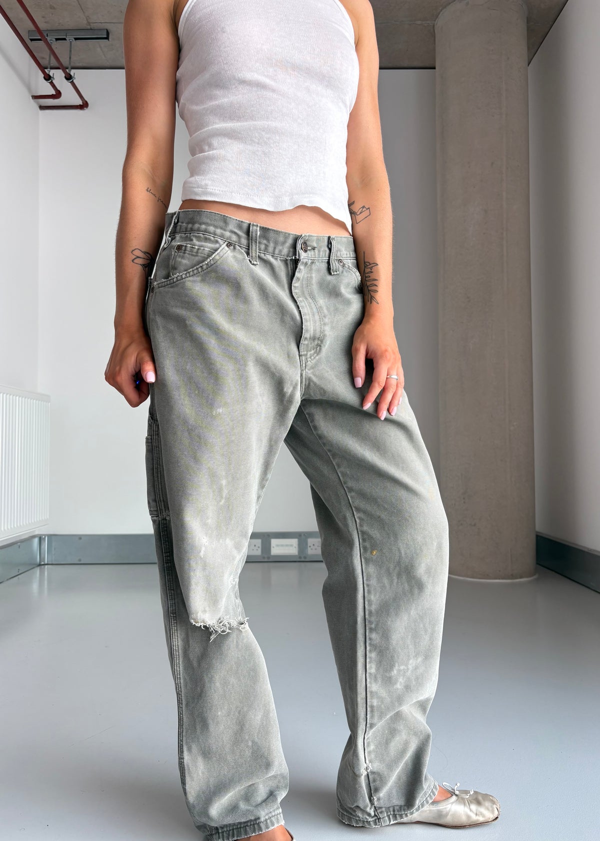KHAKI DICKIES CARPENTERS