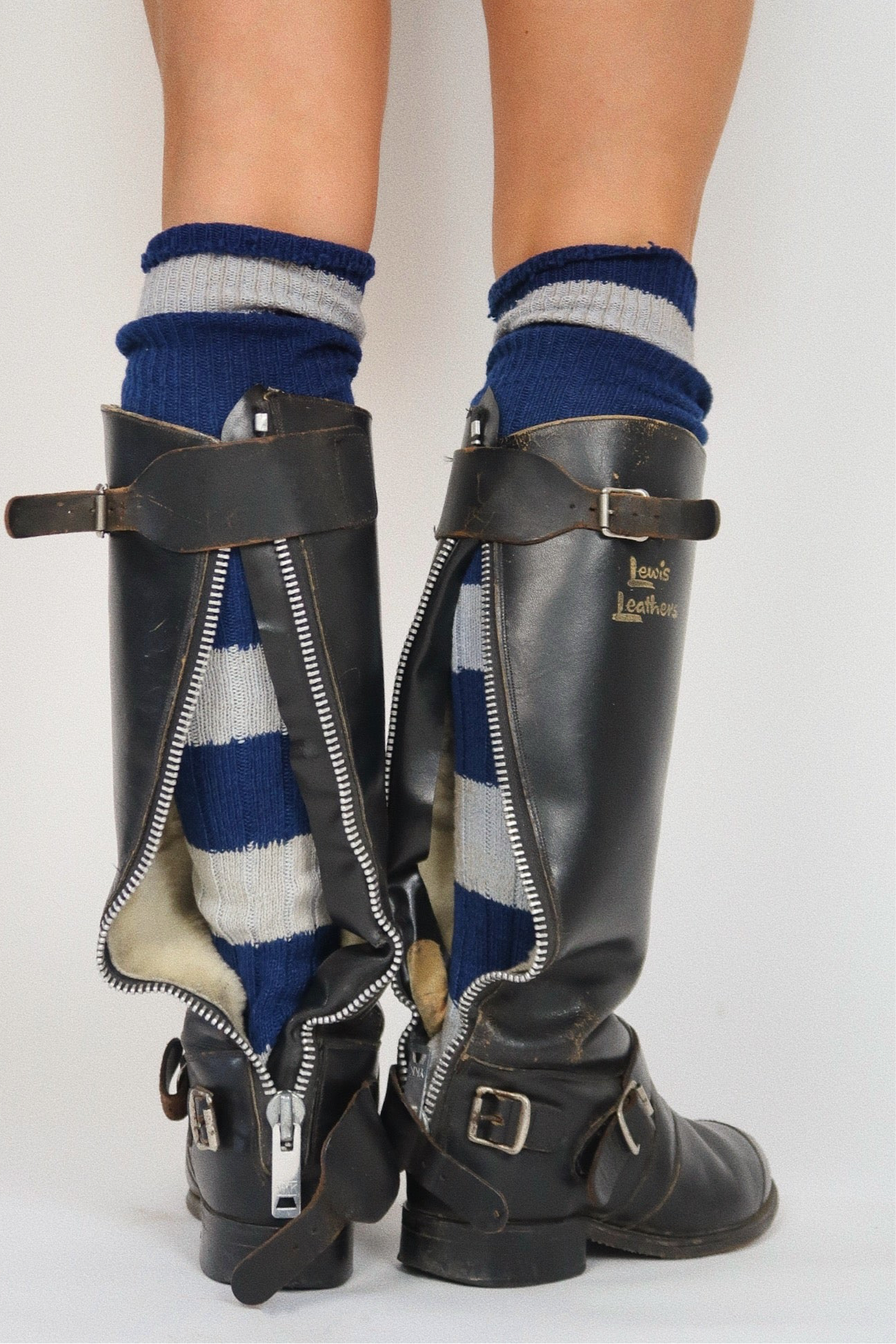 1950s over the knee socks