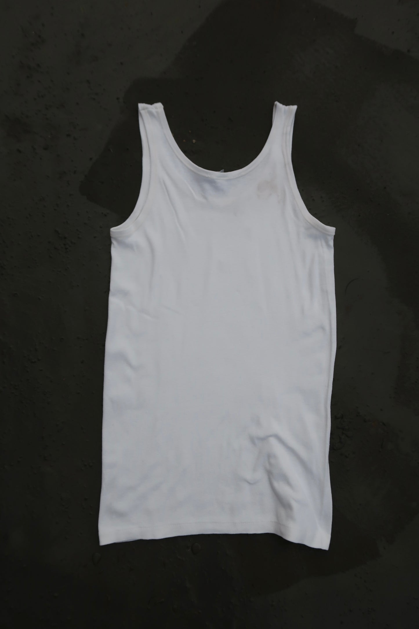 70s white tank