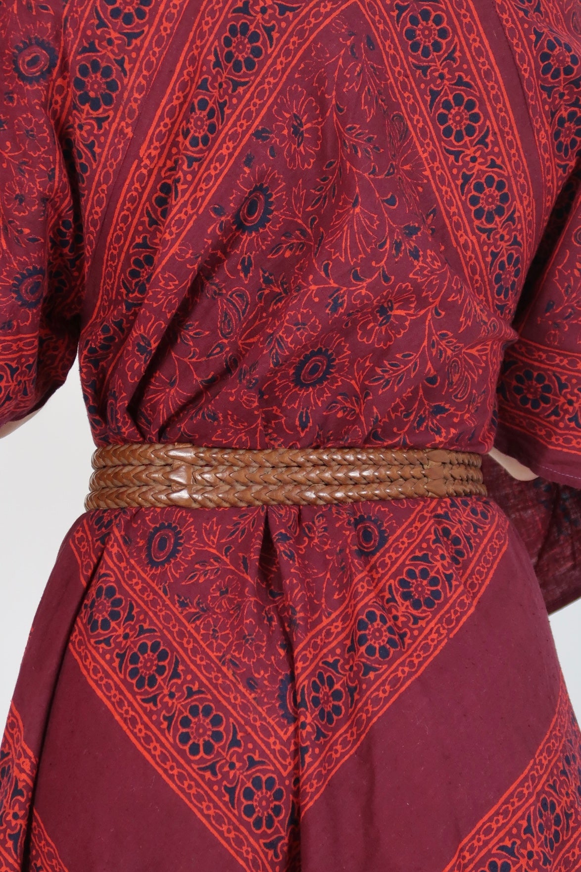 1960s woven hippie belt