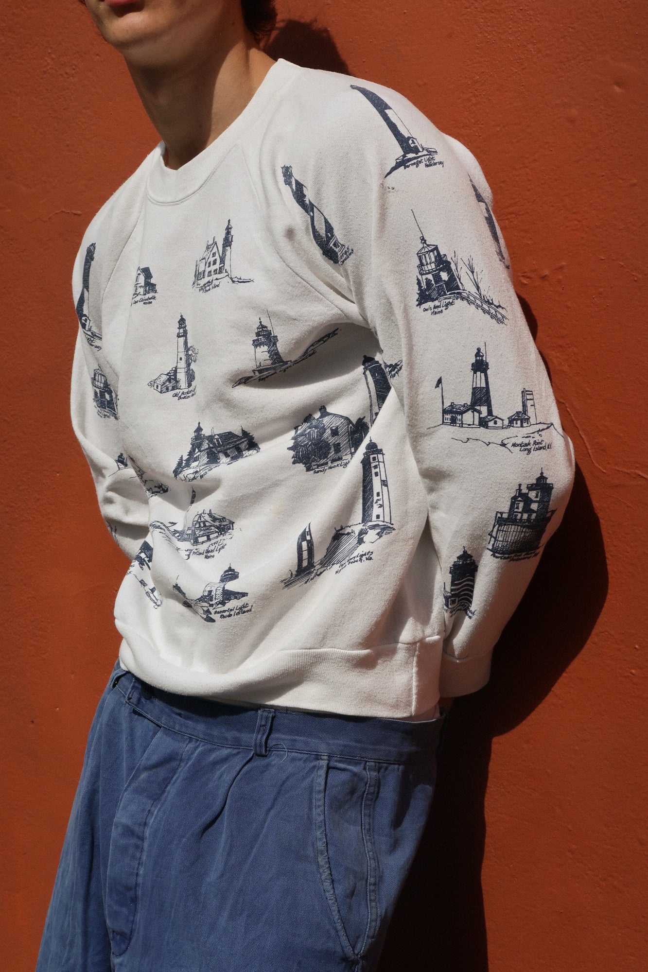 80s printed sweatshirt