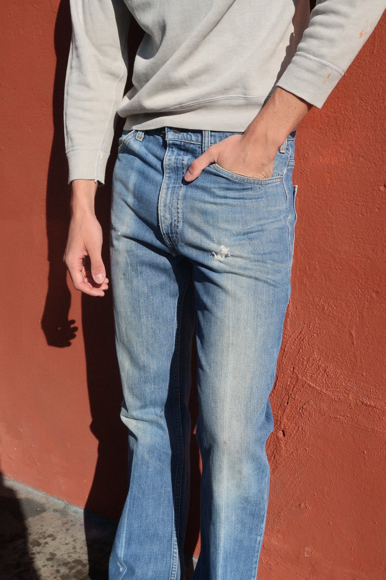 1970s orange tab Levi’s
