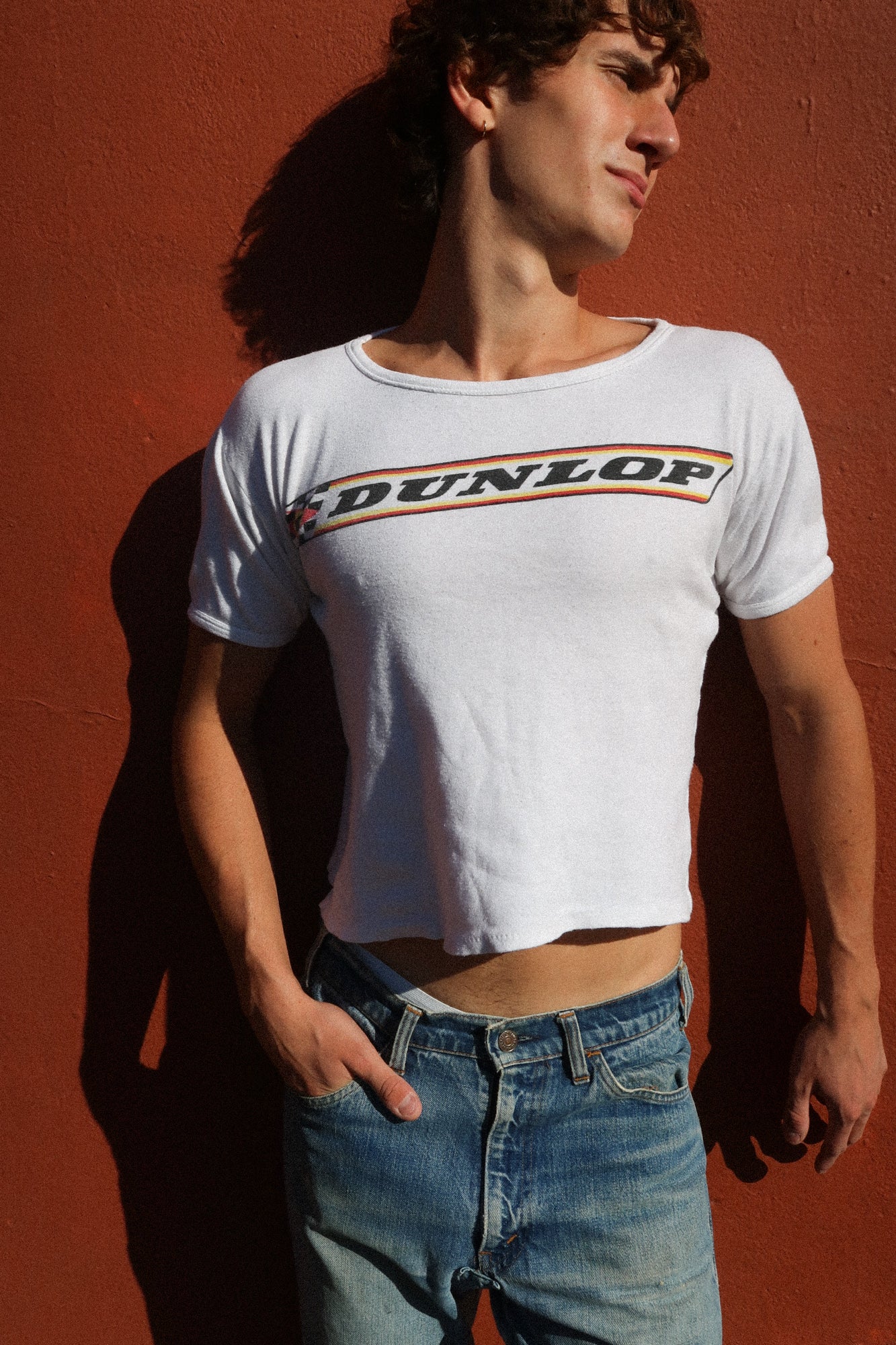 1970s Dunlop crop tee